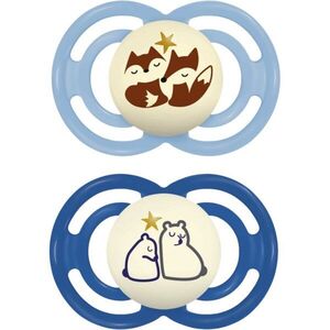 MAM Perfect Night 6m+ cumi Blue/ Dark Blue 2 db kép