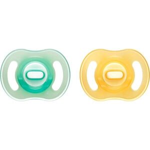 Tommee Tippee Ultra Light Night cumi Orange/ Green 0-6m 2 db kép