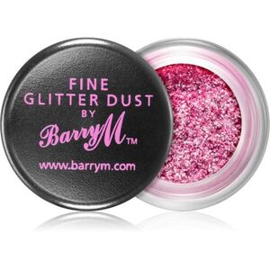 Barry M Fine Glitter Dust csillogó szemhéjfesték árnyalat Crimson Pink 10 g kép