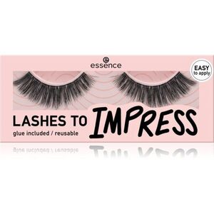essence LASHES TO IMPRESS műszempillák a dús és sűrű szempillákért 09 Big Lash Crush 1 pár kép