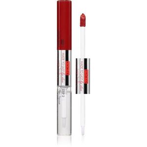PUPA Milano Made to Last Lip Duo hosszantartó folyékony rúzs fénnyel árnyalat 005 - Deep Ruby 2x4 ml kép