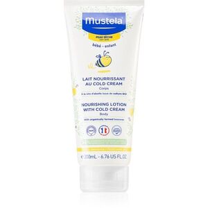 Mustela Bébé Nourishing Lotion Wih Cold Cream hidratáló testápoló tej cold cream 200 ml kép