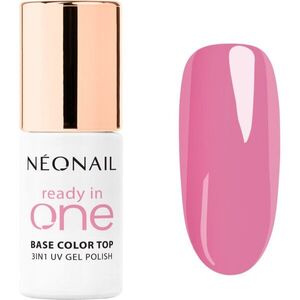 NEONAIL Ready In One 3in1 UV Gel Polish géles körömlakk gyémántporral árnyalat 10 One Pink Spark 7.2 ml kép