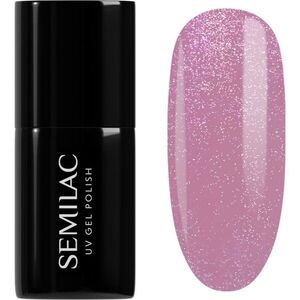 Semilac UV Hybrid Shimmer géles körömlakk árnyalat 319 Shimmer Dust Pink 7 ml kép
