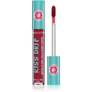Revolution Kiss Drip Water Lip Tint tartós ajakfény árnyalat Cherry Glace 4 ml kép
