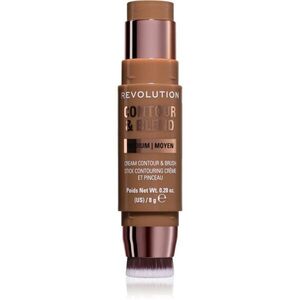 Revolution Contour & Blend Stick Countour Stick ecsettel árnyalat Medium 8 g kép