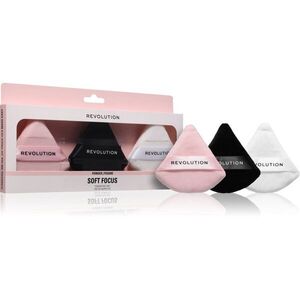 Revolution Soft Focus Powder Puff Trio puffni 3 db kép