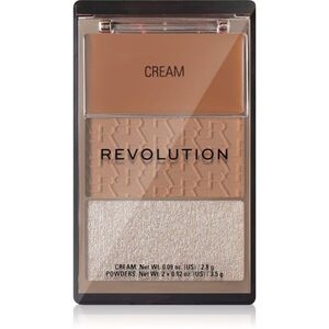 Revolution The Bronzer Icon bronz paletta élénkítővel árnyalat Divine Fair 1 db kép