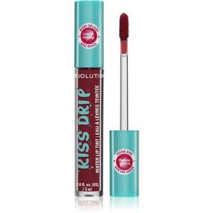 Revolution Kiss Drip Water Lip Tint tartós ajakfény árnyalat Berry Splash 4 ml kép