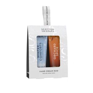Scottish Fine Soaps Winter Comforts & Orchard Spice ajándékszett kézre kép