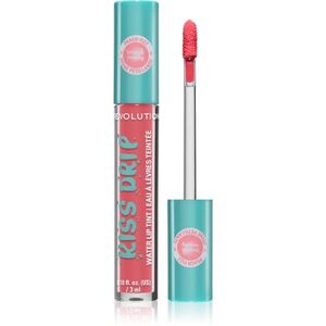 Revolution Kiss Drip Water Lip Tint tartós ajakfény árnyalat Peach Fizz 4 ml kép