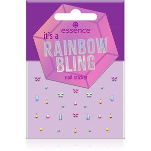 essence it's a RAINBOW BLING körömmatrica 27 db kép