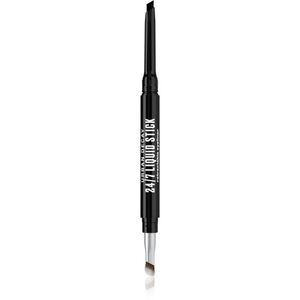 Urban Decay 24/7 Liquid Stick magas pigmenttartalmú vízálló szemceruza ecsettel árnyalat Melted Onyx 15 g kép
