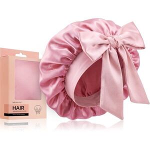 BrushArt Hair Adjustable Satin Bonnet Hajturbán hajra Candy Pink 1 db kép