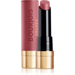 Bourjois Rouge Velvet The Lipstick hosszan tartó rúzs matt hatással árnyalat 19 Places Des Roses 2.4 g kép