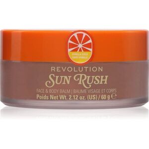 Revolution Sun Rush Face & Body Balm napozás utáni balzsam élénkítő hatással árnyalat Vanilla Gold 60 g kép