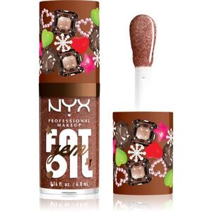 NYX Professional Makeup Fat Oil Gem Xmas ajak olaj árnyalat Cacao Gem 4.8 ml kép