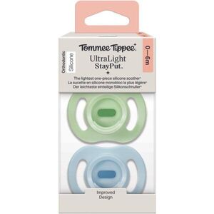 Tommee Tippee Ultra Light Stay Put 0-6 m cumi Boy 2 db kép