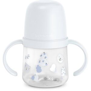 Suavinex Wild & Free Bottle With Soft Spout kulacs fogantyúval Blue 150 ml kép