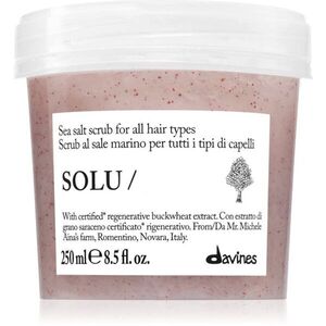 Davines Solu Sea Salt Scrub mélytisztító peeling minden hajtípusra 250 ml kép