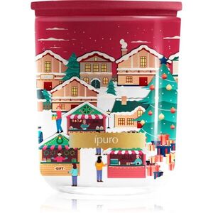 ípuro Christmas Town Velvet Almond illatgyertya fedéllel 270 g kép