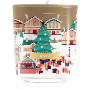 ípuro Christmas Town Glamour Night illatgyertya fedéllel 270 g kép