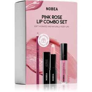 NOBEA Day-to-Day Pink Rose Lip Combo Set ajándékszett az ajkakra kép
