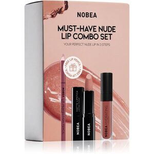 NOBEA Day-to-Day Must-have Nude Lip Combo Set ajándékszett az ajkakra kép