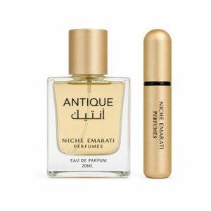 Niche Emarati Antique Eau de Parfum uniszex + atomizer 20 ml kép