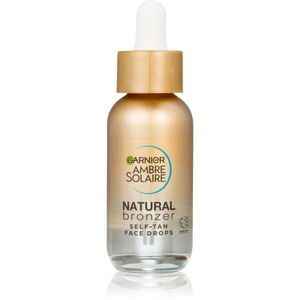 Garnier Ambre Solaire Natural Bronzer önbarnító cseppek az arcra 30 ml kép