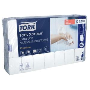 Papír kéztörlő Tork Xpress Multifold Premium (H2), 2100 db kép