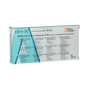 SARS-CoV-2 és Influenza A + B kombinált teszt, 1 db kép