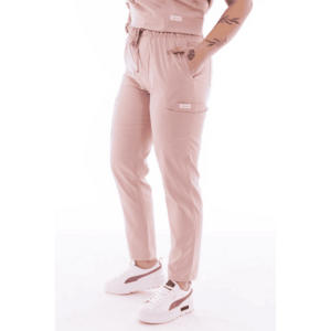Női egészségügyi munkanadrág Unidress Basic, púder kép