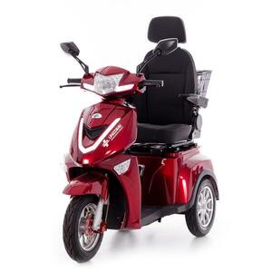 CHAMPION elektromos háromkerekű scooter - 1000 W-os motor, bordó (Használt darab) kép