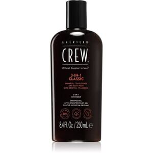 American Crew Hair & Body 3-IN-1 sampo, kondicionáló és tusfürdő 3 in 1 uraknak 1000 ml kép