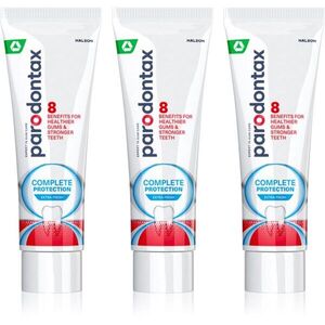 Parodontax Complete Protection Extra Fresh fluoridos fogkrém az egészséges fogakért és ínyért 3x75 ml kép