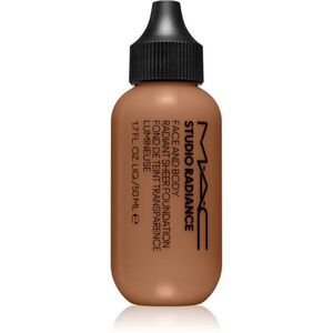 MAC Cosmetics Studio Radiance Face and Body Radiant Sheer Foundation könnyű alapozó arcra és testre árnyalat C6 50 ml kép