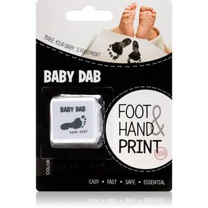Baby Dab Foot & Hand Print Grey baba-ujjlenyomatfesték 1 db kép