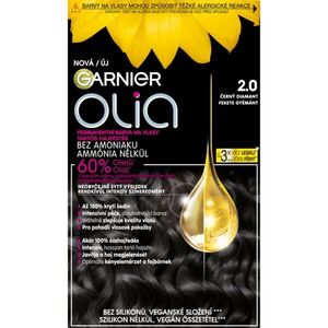 Garnier Olia Big Kit tartós hajfesték árnyalat 2.0 Black Diamond kép