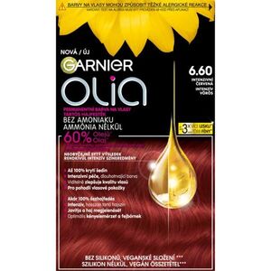 Garnier Olia Big Kit tartós hajfesték árnyalat 6.60 Intense Red 1 db kép