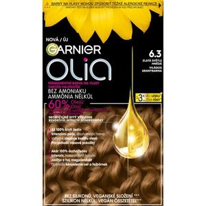 Garnier Olia Big Kit tartós hajfesték árnyalat 6.3 Gold Light Brown kép
