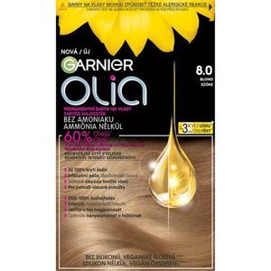 Garnier Olia Big Kit tartós hajfesték árnyalat 8.0 Blond 1 db kép