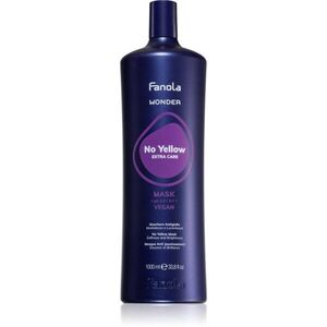 Fanola Wonder No Yellow Mask haj maszk semlegesíti a sárgás tónusokat 1000 ml kép