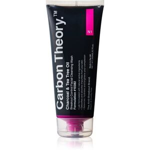 Carbon Theory Charcoal & Tea Tree Oil mélyen tisztító gél aktív szénnel 200 ml kép