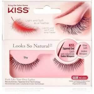 KISS Look So Natural műszempillák Shy 1 pár kép