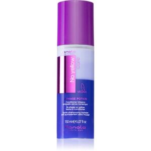 Fanola No Yellow 2 phase potion öblítés nélküli kondicionáló a szőke és melírozott hajra 150 ml kép