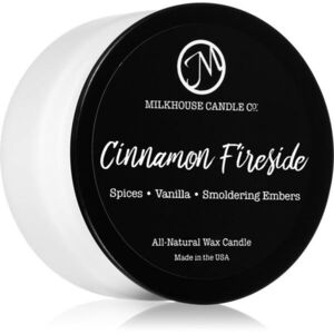 Milkhouse Candle Co. Creamery Cinnamon Fireside illatgyertya Sampler Tin 42 g kép