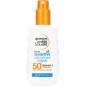 Garnier Ambre Solaire Advanced Sensitive Kids Naptej spray formában SPF 50+ 150 ml kép