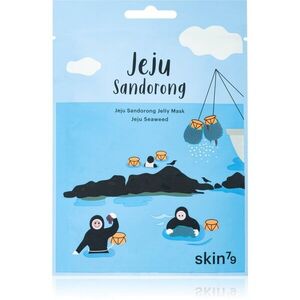 Skin79 Jeju Sandorong Jeju Seaweed szövet arcmaszk tisztító hatással 33 ml kép
