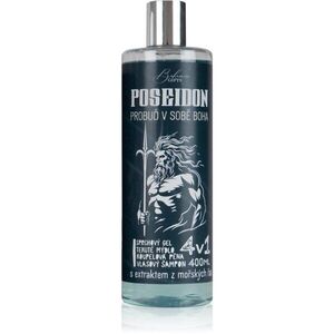 Bohemia Gifts Poseidon tisztító gél 4 in 1 uraknak 400 ml kép